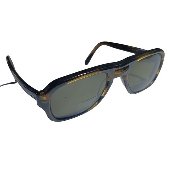 Vintage UOC Brown Tortoise Shell 4-5.5 Eyeglasses Frames 1960's 70's Groovy USA - Picture 2 of 9